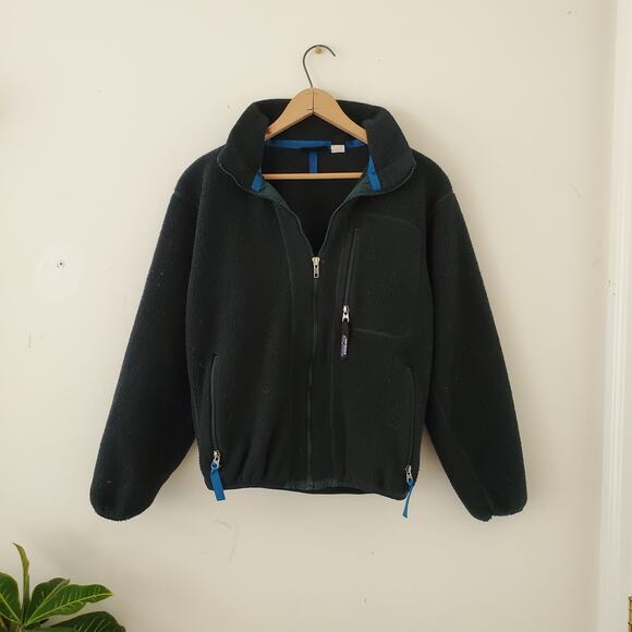Vintage Patagonia Synchilla Green Fleece Jacket - Picture 8 of 8
